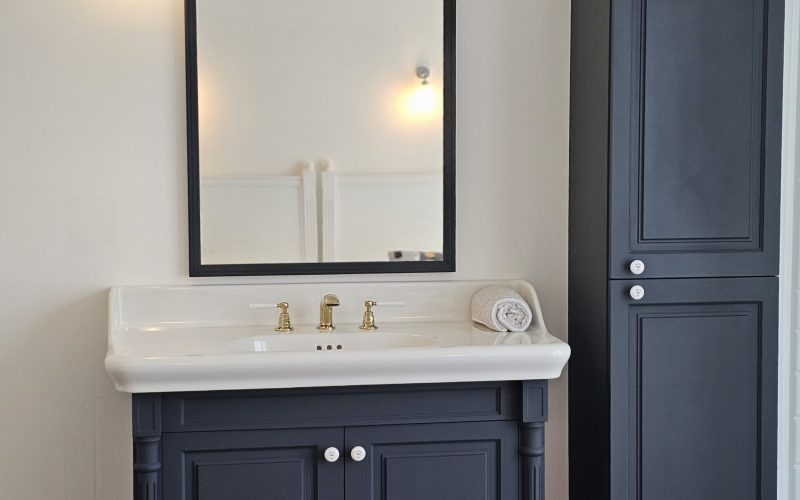 Nouvelle salle de bain à la villa des dunes