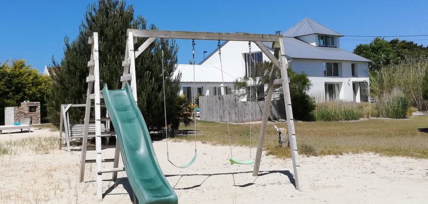 Jardin aire de jeux enfant